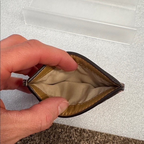 Coach Peyton multi stripe card holder - Picture 3 of 5